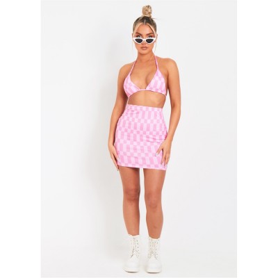 missy,empire,print,bikini,top,pink