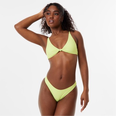 дамски,бански,костюми,jack,wills,knot,front,bikini,top,lime