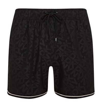 мъжки,къси,панталони,стоки,за,плуване,на,разпродажба,dkny,logo,swim,short,sn54,black,print