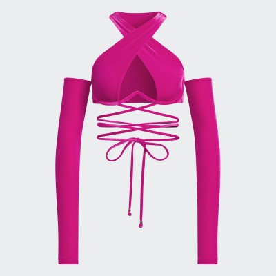 дамски,бански,костюми,adidas,originals,women,s,bikini,top,pink
