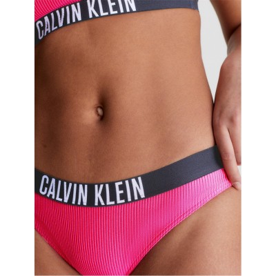 бикини,дамски,бански,костюми,дамско,бельо,calvin,klein,women's,classic,tanga,bikini,bottoms,pink,flash