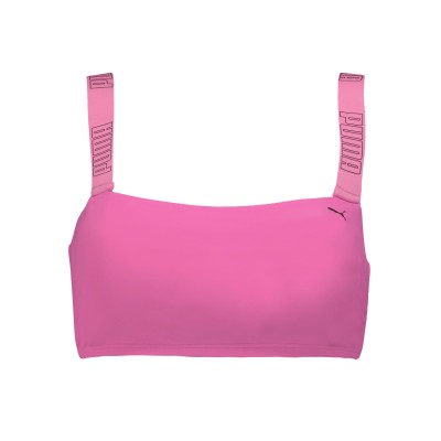 puma,women,s,bandeau,bikini,fluo,pink