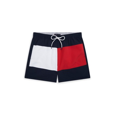 стоки,за,плуване,на,разпродажба,tommy,hilfiger,archive,medium,drawstring,swimshort,desert,sky