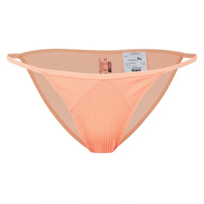 разпродажба,puma,puma,women's,seamless,ribbed,tanga,bikini,bottom,peach,combo