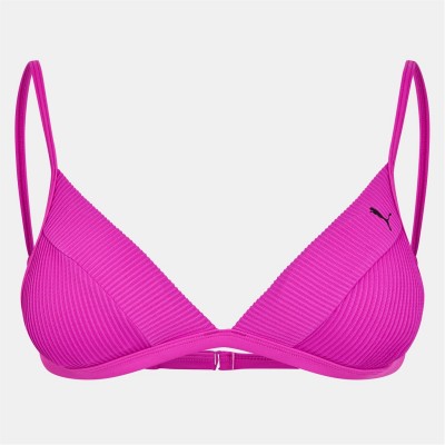 разпродажба,puma,puma,ribbed,triangle,bikini,top,purple,combo