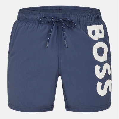 стоки,за,плуване,на,разпродажба,boss,men's,octopus,swim,shorts,with,bold,branding,navy
