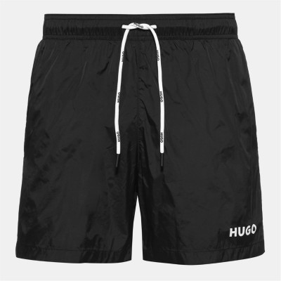 стоки,за,плуване,на,разпродажба,hugo,men's,haiti,swim,shorts,black,001