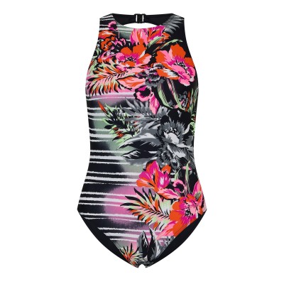 дамски,бански,костюми,дамски,бански,костюми,zoggs,latino,love,hi,front,womens,multi