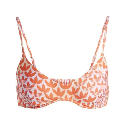 разпродажба,adidas,adidas,monogram,bikini,top,womens,orchid,orange