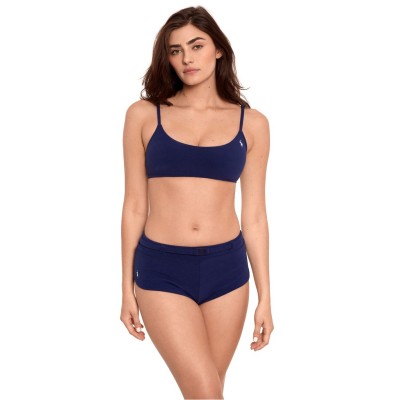 бюстие,дамски,бански,костюми,дамско,бельо,ralph,lauren,terry,bralette,navy,blue