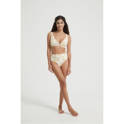 дамски,облекла,размер,be,you,triangle,bikini,top,lemon,print