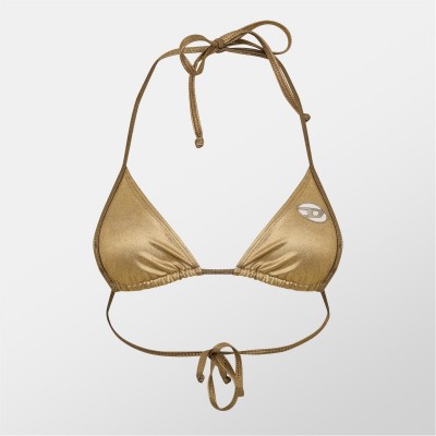бикини,дамски,бански,костюми,дамско,бельо,diesel,triangle,logo,bikini,gold