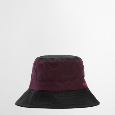 всички,шапки,плажни,шапки,аксесоари,на,разпродажба,barbour,brackley,waxed,bucket,hat,merlot,black