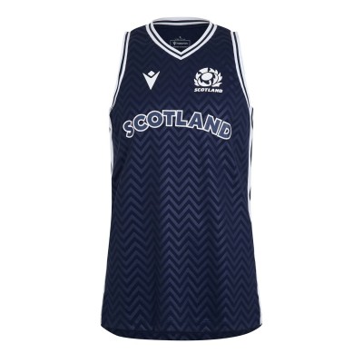 потник,ръгби,облекла,ръгби,фланелки,macron,scotland,rugby,union,vest,2024,adults,navy
