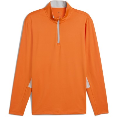мъжка,блуза,с,яка,разпродажба,puma,мъжки,горнища,за,голф,облекла,за,голф,всички,облекла,за,голф,puma,pure,2.0,quarter,zip,polo,shirt,mens,rickie,orang