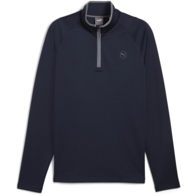 блуза,с,яка,мъжки,блузи,с,яка,мъжки,потници,puma,men,s,fleece,quarter,zip,long,sleeve,performance,polo,shirt,deep,navy