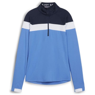 дамско,горнище,с,цип,разпродажба,puma,дамски,долни,дрехи,облекла,за,голф,puma,w,lightweight,quarter,zip,baselayer,top,womens,navy,blue