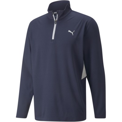 мъжко,горнище,с,цип,мъжко,долно,бельо,разпродажба,puma,мъжки,долни,дрехи,облекла,за,голф,puma,vista,quarter,zip,baselayer,top,mens,navy,grey