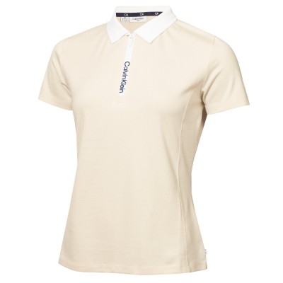 дамска,блуза,с,яка,calvin,klein,golf,women,s,short,sleeve,performance,polo,shirt,birch,white