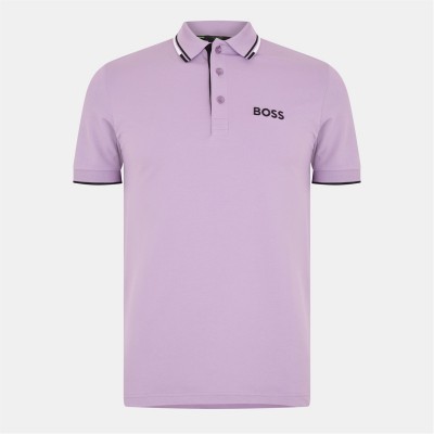блуза,с,яка,облекла,на,разпродажба,мъжки,тениски,boss,men's,short,sleeve,performance,polo,shirt,lt,pstl,purple