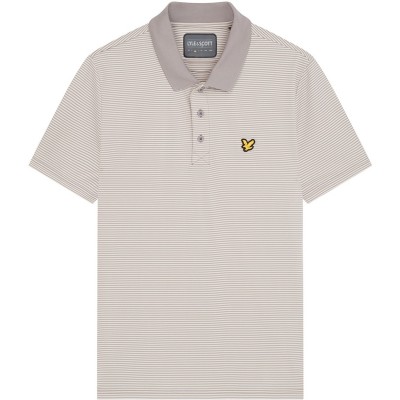 блуза,с,яка,облекла,на,разпродажба,мъжки,блузи,с,яка,мъжки,горнища,за,голф,облекла,за,голф,lyle,and,scott,golf,microstripe,polo,shirt,warm,dust