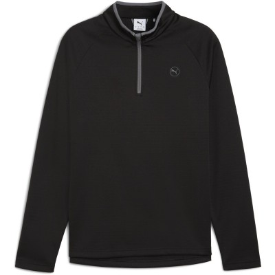 puma,men,s,waffle,fleece,pullover,jumper,puma,black