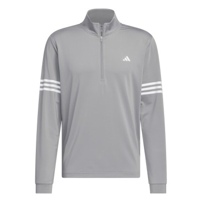 мъжко,горнище,с,цип,разпродажба,adidas,облекла,за,голф,всички,облекла,за,голф,adidas,3,stripe,zip,top,mens,grey
