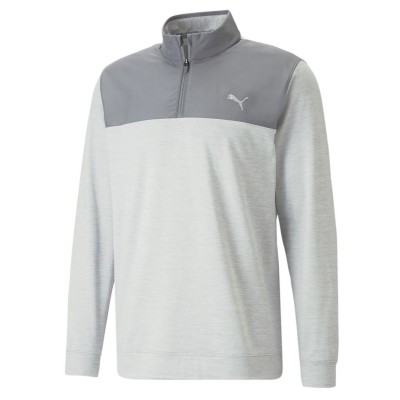 разпродажба,puma,мъжки,пуловери,облекла,за,голф,puma,cloudspun,quarter,zip,mens,shade,rise