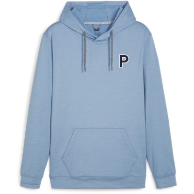 мъжки,суичър,разпродажба,puma,мъжки,пуловери,облекла,за,голф,всички,облекла,за,голф,puma,cloudspun,patch,hoodie,jumper,mens,zen,blue