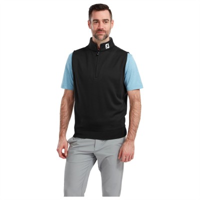 мъжки,потник,облекла,за,голф,footjoy,chill,out,vest,mens,black