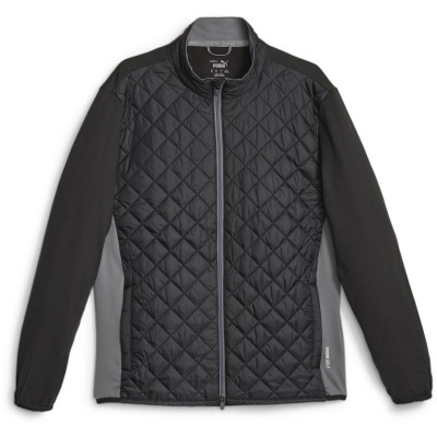 мъжко,яке,мъжки,якета,puma,frost,quilted,jacket,golf,mens,black