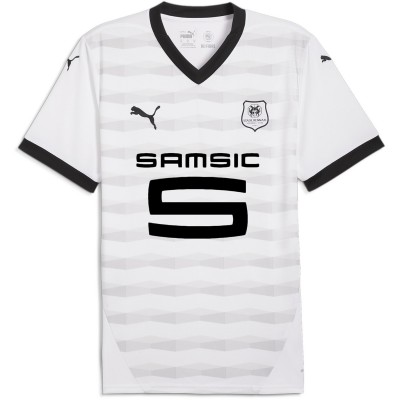 футболна,фланелка,puma,stade,rennais,away,shirt,2024,2025,adults,white