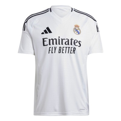 футболна,фланелка,футболни,фланелки,испания,ла,лига,real,madrid,adidas,real,madrid,home,shirt,2024,2025,adults,white