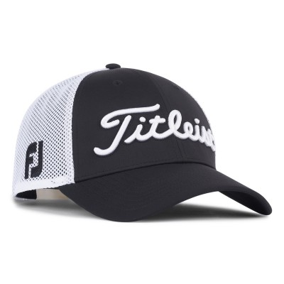 мъжка,голф,шапка,голф,шапки,и,козирки,titleist,tour,performance,mesh,golf,cap,mens,black,white