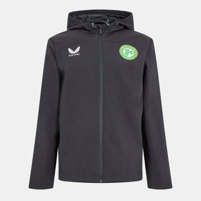 футболни,фланелки,футбол,футболни,анцузи,castore,men,s,ireland,weather,resistant,rain,anorak,black