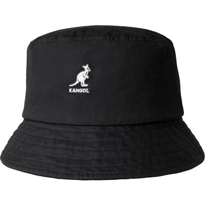 всички,шапки,плажни,шапки,мъжки,шапки,и,ръкавици,kangol,kangol,washed,bucket,00,black
