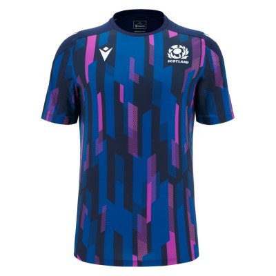 ръгби,облекла,ръгби,фланелки,macron,scotland,rugby,pre,match,shirt,2025,adults,navy,purple