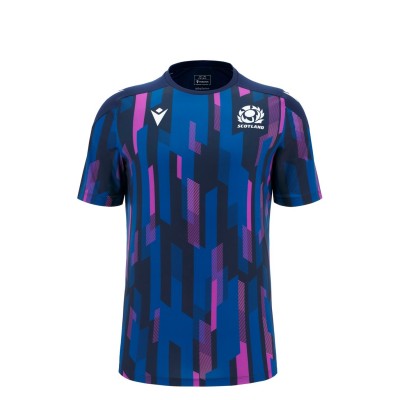 ръгби,облекла,ръгби,фланелки,детски,облекла,macron,scotland,rugby,warm,up,shirt,2025,juniors,navy,purple