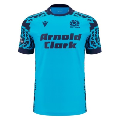 ръгби,облекла,ръгби,фланелки,macron,scotland,rugby,training,shirt,2025,adults,navy,sky