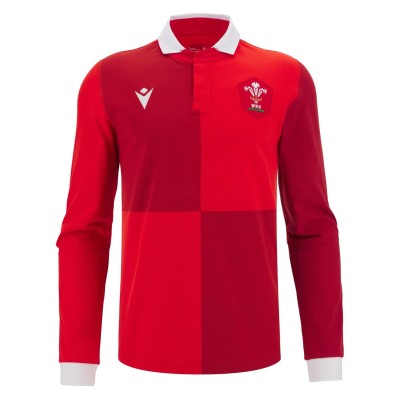 футболна,фланелка,ръгби,облекла,ръгби,фланелки,wales,rugby,union,фланелки,macron,wales,rugby,long,sleeve,home,shirt,2025,adults,red