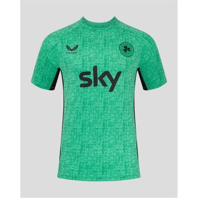 футболни,фланелки,национални,отбори,castore,ireland,2025,adults,pre,match,shirt,green,caviar