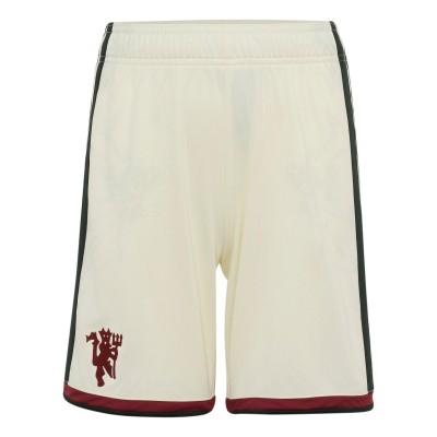 футболни,фланелки,футбол,adidas,manchester,united,third,short,2026,27,juniors,white,red