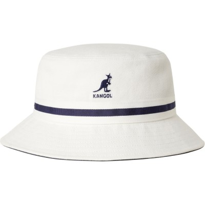 всички,шапки,плажни,шапки,мъжки,шапки,и,ръкавици,kangol,kangol,stripe,bucket,hat,white
