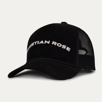 шапка,мъжки,шапки,и,ръкавици,christian,rose,cr,cord,text,cap,sn53,black