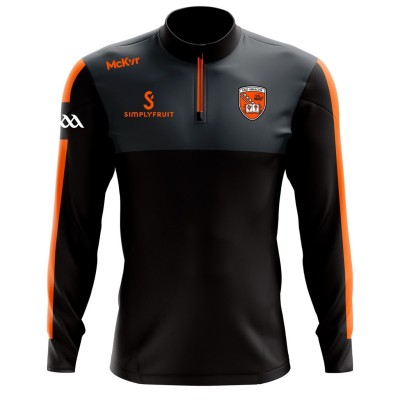 горнище,с,цип,mckeever,sports,mckeever,armagh,edge,zip,top,senior,charcoal,black