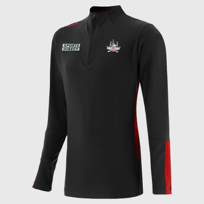 юношеско,горнище,с,цип,oneills,cork,jenson,half,zip,top,junior,black,red