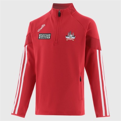 юношеско,горнище,с,цип,детски,облекла,oneills,cork,tour,half,zip,top,junior,red,white