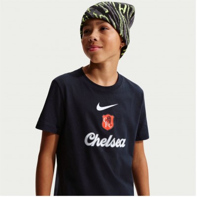 тениска,футболни,фланелки,английската,висша,лига,chelsea,детски,3/4,панталони,детски,тениски,облекла,с,футболна,тема,nike,kids,nike,chelsea,crest,t,shirt,b