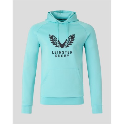 суичър,футболни,фланелки,мъжки,горнища,с,качулка,castore,leinster,players,hoodie,senior,25,26,blue