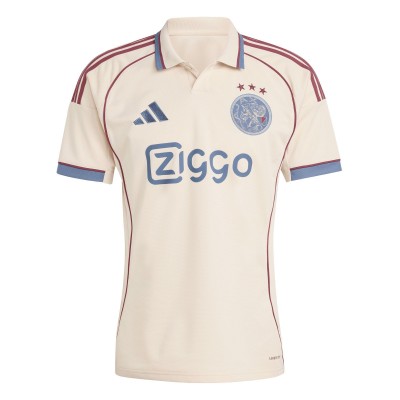 футболна,фланелка,футболни,фланелки,adidas,ajax,third,shirt,2025,2026,adults,cream